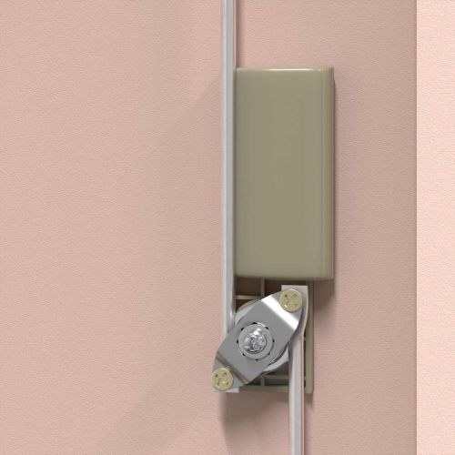  Tárolószekrény Rózsaszín 90 x 40 x 40 cm Hidegen Hengerelt Acél