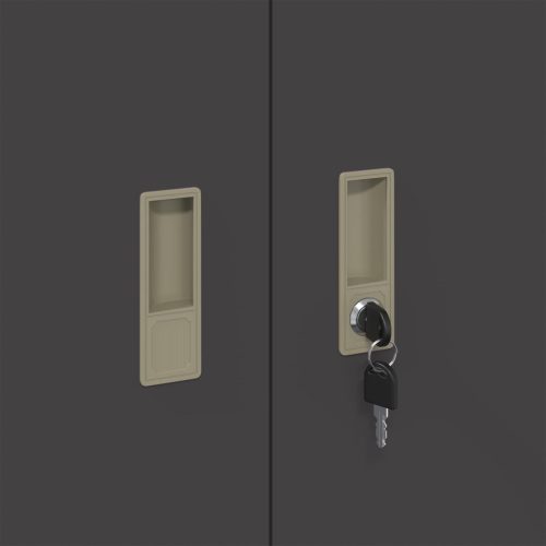  Tárolószekrény Fekete 90 x 40 x 90 cm Hidegen Hengerelt Acél