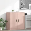  Tárolószekrény Rózsaszín 90 x 40 x 90 cm Hidegen Hengerelt Acél