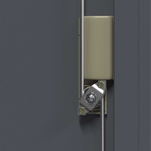  Tárolószekrény Antracit 90 x 40 x 90 cm Hidegen Hengerelt Acél