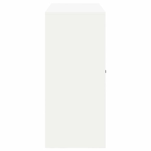  Tárolószekrény Fehér 90 x 40 x 90 cm Hidegen Hengerelt Acél