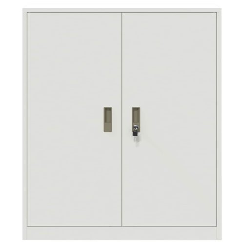  Tárolószekrény Fehér 90 x 40 x 105 cm Hidegen Hengerelt Acél