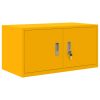  Tárolószekrény tárolóval Mustár sárga 80 x 40 x 40 cm