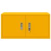  Tárolószekrény tárolóval Mustár sárga 80 x 40 x 40 cm
