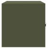  Tárolószekrény Olajzöld 80 x 40 x 40 cm Hidegen Hengerelt Acél