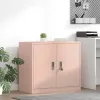  Tárolószekrény Rózsaszín 80 x 40 x 70 cm Hidegen Hengerelt Acél