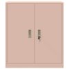  Tárolószekrény Rózsaszín 80 x 40 x 90 cm Hidegen Hengerelt Acél