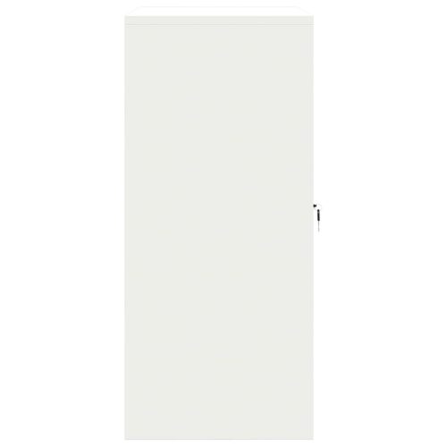  Tárolószekrény Fehér 80 x 40 x 90 cm Hidegen Hengerelt Acél