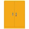  Tárolószekrény tárolóval Mustár sárga 80 x 40 x 105 cm