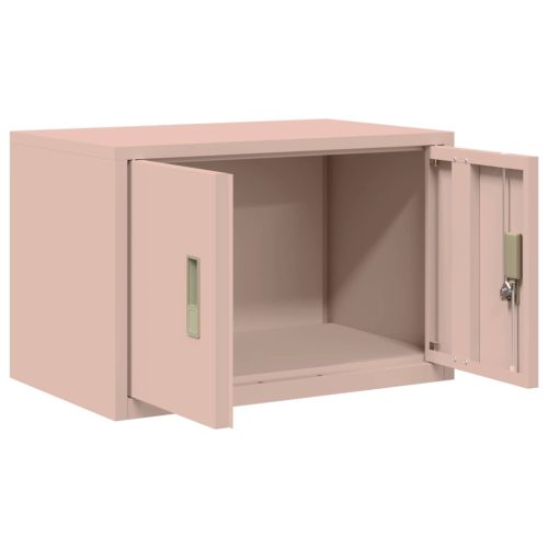  Tárolószekrény Rózsaszín 60 x 40 x 40 cm Hidegen Hengerelt Acél