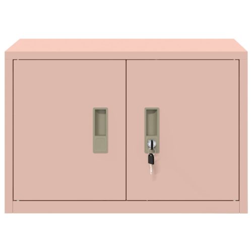  Tárolószekrény Rózsaszín 60 x 40 x 40 cm Hidegen Hengerelt Acél