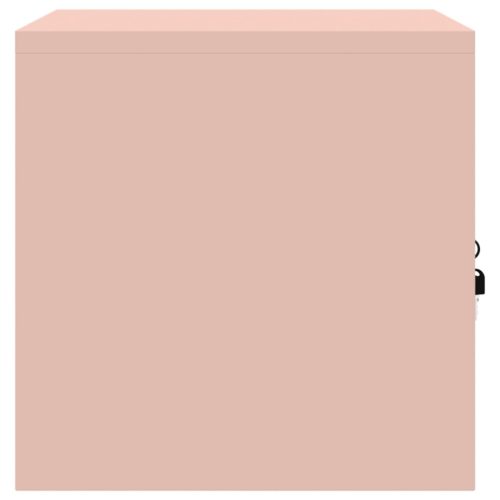  Tárolószekrény Rózsaszín 60 x 40 x 40 cm Hidegen Hengerelt Acél