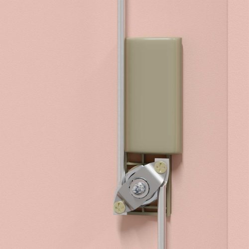  Tárolószekrény Rózsaszín 60 x 40 x 40 cm Hidegen Hengerelt Acél