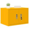  Tárolószekrény tárolóval Mustár sárga 60 x 40 x 40 cm