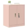  Tárolószekrény Rózsaszín 60 x 40 x 70 cm Hidegen Hengerelt Acél