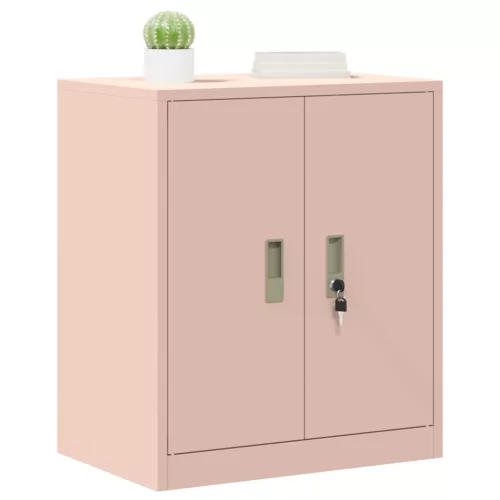  Tárolószekrény Rózsaszín 60 x 40 x 70 cm Hidegen Hengerelt Acél