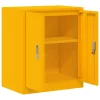  Tárolószekrény tárolóval Mustár sárga 60 x 40 x 70 cm
