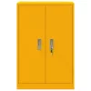  Tárolószekrény tárolóval Mustár sárga 60 x 40 x 90 cm