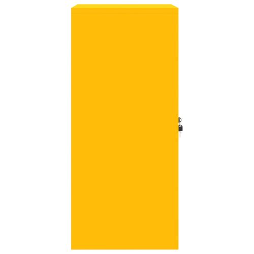  Tárolószekrény tárolóval Mustár sárga 60 x 40 x 90 cm