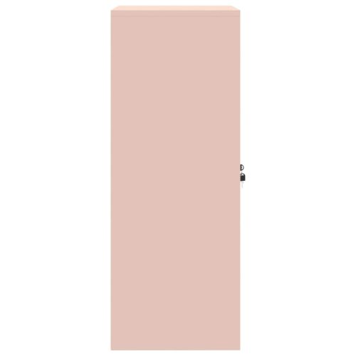  Tárolószekrény Rózsaszín 60 x 40 x 90 cm Hidegen Hengerelt Acél