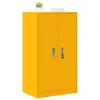  Tárolószekrény tárolóval Mustár sárga 60 x 40 x 105 cm