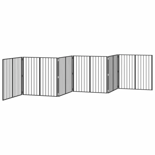  Kutya Kapu 6 pcs Fekete 100 x 100 cm Horganyzott acél