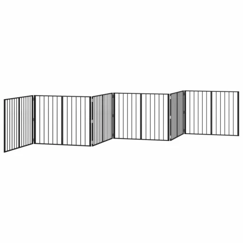  Kutya Kapu 6 pcs Fekete 100 x 80 cm Horganyzott acél
