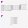  Kutya Kapu 6 pcs Fekete 100 x 80 cm Horganyzott acél