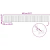  Kutya Kapu 6 pcs Fekete 100 x 80 cm Horganyzott acél