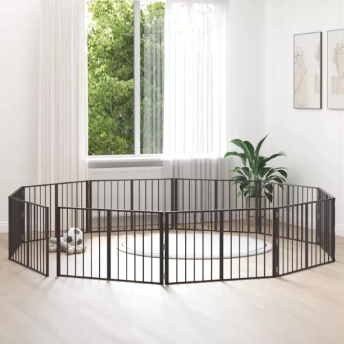  Kutya Kapu 10 pcs Fekete 100 x 60 cm Horganyzott acél