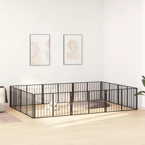  Kutya Kapu 10 pcs Fekete 100 x 60 cm Horganyzott acél