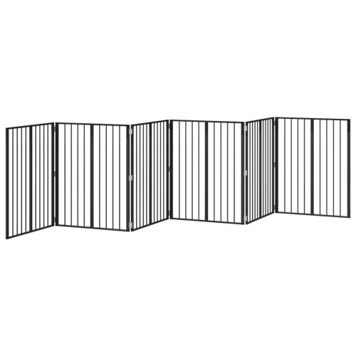  Kutya Kapu 6 pcs Fekete 80 x 100 cm Horganyzott acél