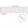  Kutya Kapu 6 pcs Fekete 80 x 100 cm Horganyzott acél