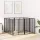  Kutya Kapu 8 pcs Fekete 80 x 100 cm Horganyzott acél