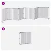  Kutya Kapu 6 pcs Fekete 80 x 80 cm Horganyzott acél