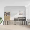  Kutya Kapu 6 pcs Fekete 80 x 60 cm Horganyzott acél