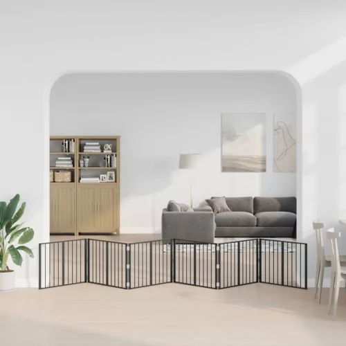  Kutya Kapu 6 pcs Fekete 80 x 60 cm Horganyzott acél