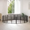  Kutya Kapu 10 pcs Fekete 80 x 60 cm Horganyzott acél
