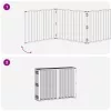  Kutya Kapu 10 pcs Fekete 80 x 60 cm Horganyzott acél