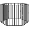  Kutya Kapu 6 pcs Fekete 60 x 80 cm Horganyzott acél