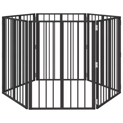  Kutya Kapu 6 pcs Fekete 60 x 80 cm Horganyzott acél