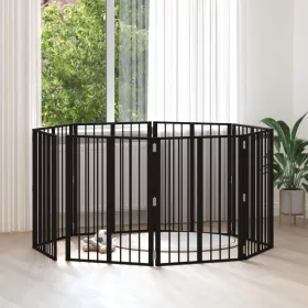  Kutya Kapu 8 pcs Fekete 60 x 80 cm Horganyzott acél