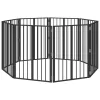  Kutya Kapu 8 pcs Fekete 60 x 80 cm Horganyzott acél