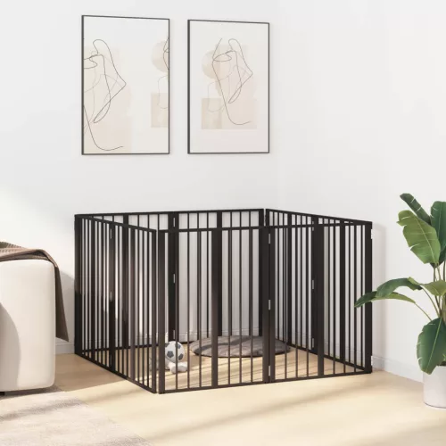  Kutya Kapu 8 pcs Fekete 60 x 80 cm Horganyzott acél