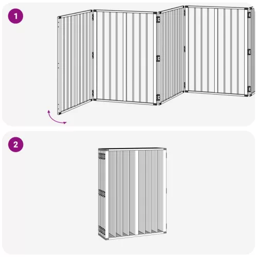  Kutya Kapu 10 pcs Fekete 60 x 80 cm Horganyzott acél