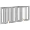  Kutyajátszó 2 pcs Szürke Sonoma 100 x 100 cm Horganyzott acél