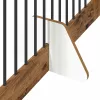  Kutyakerítés állványokkal 2 pcs Antik Fa 100 x 80 cm Szerelt Fa