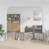  Kutyakerítés állványokkal 4 pcs Szürke Sonoma 100 x 60 cm