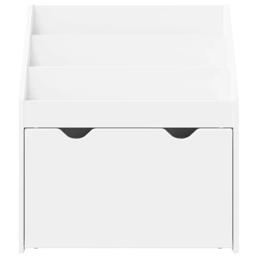  Gyerek Könyvespolc fiókkal Fehér 60 x 29,5 x 69 cm Faanyag