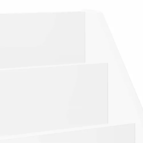  Gyerek Könyvespolc fiókkal Fehér 60 x 29,5 x 69 cm Faanyag